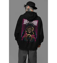 Black Sabbath Müzik Grubu Baskılı Unisex Oversize Rock Metal Hoodie