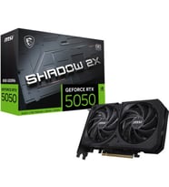 MSI GEFORCE RTX 5050 8G SHADOW 2X OC 8GB GDDR6 128B DX12 PCIE 5.0 X16 3XDP 1XHDMI