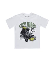 Civil Boys City Vibes Baskılı 10-13 Yaş Tişört - Beyaz