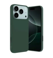 Apple İphone 17 Pro Nano İçi Kadife Silikon - Koyu Yeşil