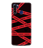 Reeder P13 Blue Max Kılıf Desenli Silikon Danger