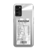 Oppo A16 / A55 Uyumlu Eminem Tasarımlı Şeffaf Telefon Kılıfı