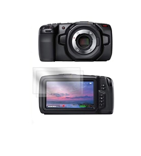 Blackmagic Pocket Cinema Camera 4k Uyumlu Şeffaf Ekran Koruyucu Nano Jelatin
