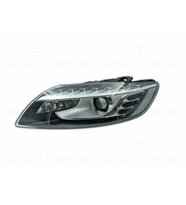 Audi Q7 2010-2015 Far Sol Bi-Xenon LED Viraj Aydınlatmalı Beyinli