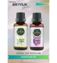 Yasemin + Lavanta ( Oda Kokusu Aroma Terapi Buhurdanlık / Difüzör Yağı ) Set 2 Adet x 30 ML