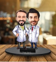 Kişiye Özel Doktor Tasarımlı Karikatür Biblo 210
