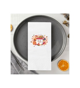 Hoş Geldin Sonbahar Hello Autumn Fall Sunum Peçetesi005 20 Adet