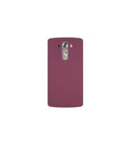 LG G3 Uyumlu Kılıf Zore Premier Silikon Kapak (Mürdüm)