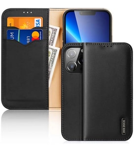 Dux Ducis iPhone 13 Pro Kılıf Mıknatıslı Cüzdanlı Deri Kılıf Hivo Series-(5 - SSSSSS1811-6