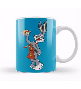 Looney  Tunes Bugs Bunny Kupa Bardak Porselen