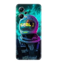 Xiaomi Poco X5 5g Kılıf Resimli Desenli Silikon Platinium Series Space 1854