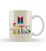 Bts Army Bt21 GIFT Kupa Bardak Porselen
