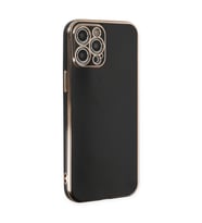 Apple İphone 12 Pro Kılıf Volet Silikon - Siyah