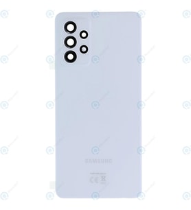 Samsung A72 Arka Pil Kapağı SM-A726 LENS HARİÇ (Beyaz)