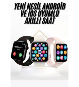 Akıllı Saat Uyku Ve Sağlık Takibi Arama Cevaplama 44 Mm Amoled Ekran