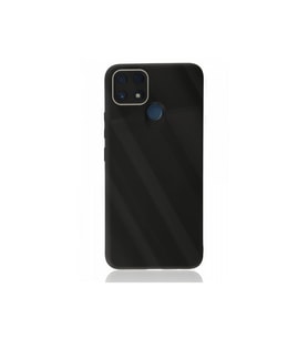 Çınarcık Dev Realme C25 Kılıf Glass Kapak - Mavi