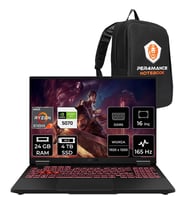 Asus Tuf Gaming A16 Amd Ryzen 7 8745HX Rtx 5070 8gb 115W 24GB Ram 4tb SSD 16" Wuxga (1920X1200) IPS 165Hz Freedos FA608PPRV15P317 Gaming Laptop + Per4 Çanta