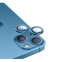 iPhone 14 Uyumlu Gerçek Safir Lens Koruyucu Görüntü Kalitesini Bozmayan Netlik (Mavi)