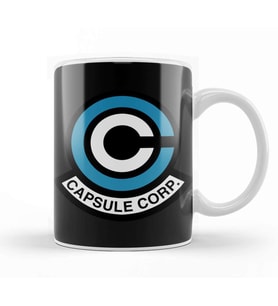 Dragon Balldragonballz Capsule Corp Logo Kupa Bardak Porselen