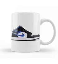 Jordan 1 Mid Gs Racer Blue Kupa Bardak Porselen