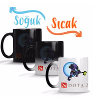 Dota 2 Faceless Void Sihirli Kupa Bardak Porselen