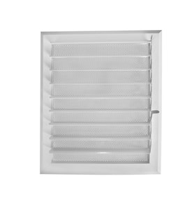 ecovent 30X45 ALÜMİNYUM MENFEZ BEYAZ (Beyaz)