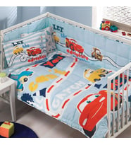 Taç Lisanslı Dısney Cars Baby Bebek Uyku Seti