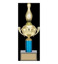 ODAK KUPA - Figürlü Kupalar - Bowling / Pin Figürlü Kupalar FG-052 C - 37 cm