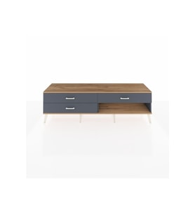 Hyperion TV Ünitesi 3 Çekmeceli  176x44x51 Antrasit-Çam/Antrasit