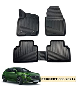 Peugeot 308  2020+ 3D Havuzlu Araca Özel Oto Paspas