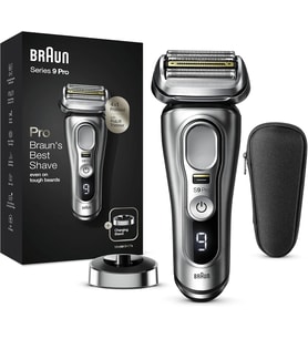 Braun Series 9 Pro Premium Erkek Tıraş Makinesi, 4+1 Tıraş Başlığı, Elektrikli Tıraş Makinesi Ve Pro