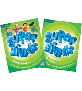 Super Minds Level 2 Student's Book and Workbook with DVD-ROM
