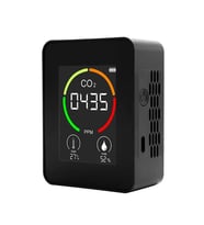 AEK-Tech CO2 Dedektörü Taşınabilir 400-6000ppm Ev Ofis Hava Kalitesi Ölçüm Cihazı Şarjlı
