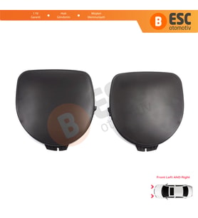 Renault Clio MK2 BB CB SB Faz 1 1998-2002 7701205718 için Ön Tampon Sol Sağ Sis Far Kapağı