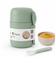 MiniQup MealMate 500 ML Yeşil Bebek Mama Termos