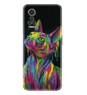 General Mobile GM 21 Pro GM 22 Pro Plus Kılıf Desemli Silikon Color Cat 1754