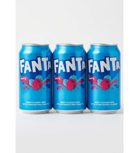 Fanta Berry Orman Meyveleri Aromalı Gazlı İçecek 355 ml (3 ADET)