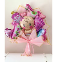 It's a Girl Balon Buketi