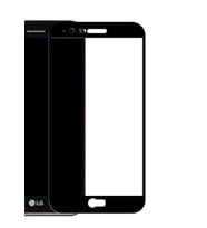 LG Stylus 3 Ekranı Tam Kaplayan Düz Cam Koruyucu (Siyah)