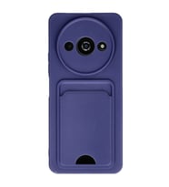 Xiaomi Redmi A3 4g Kılıf Kelvin Kartvizitli Silikon - Lacivert
