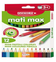 Fibracolor Mati Max Kalın Kuru Boya 12 Renk 