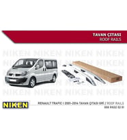 Renault Trafıc 1 Tavan Çıtası Uzun Gri 2001-2014 Arası Modeller U