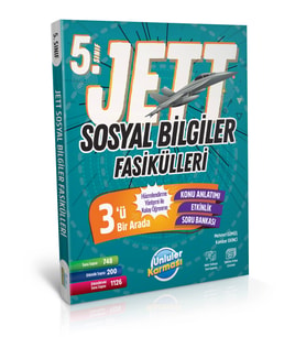 Ünlüler Karması 5. Sınıf Jett Sosyal Bilgiler Fasikülleri Soru Bankası