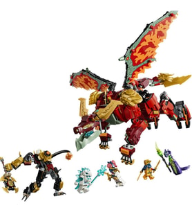 LEGO 71868 NINJAGO® Wyldfyre'ın Dönüşen Ejderha Robotu
