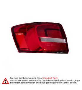LEOPARTS Volkswagen Jetta 7 Stop Lambası Dış Sol 2014-2017 5C6945095H
