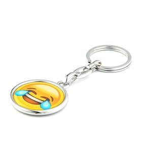 Kahkaha Temalı Logolu Emoji Anahtarlık ''NewLifePromosyon'' MDL231