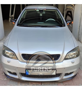 Opel Astra G 1998, 1999, 2000, 20001, 2002, 2003, 2004 model Uyumlu Batman Yarasa Ayna Kapağı Piano Black ABS Plastik
