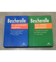 COLLECTION Bescherelle - Les verbes allemands / La grammaire anglaise [2 Kitap - Ciltli] (İKİNCİ EL ÜRÜN)