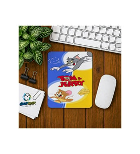 Tom ve Jerry Baskılı Oyuncu Mousepad 0321