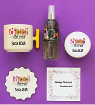 Kişiye Özel Biyoloji Öğretmeni Hediye Kutusu - Kişiye Özel T Kupa, Kolonya, Bardak Altlığı, Mum Öğretmenler Günü Hediyesi (Sarı)